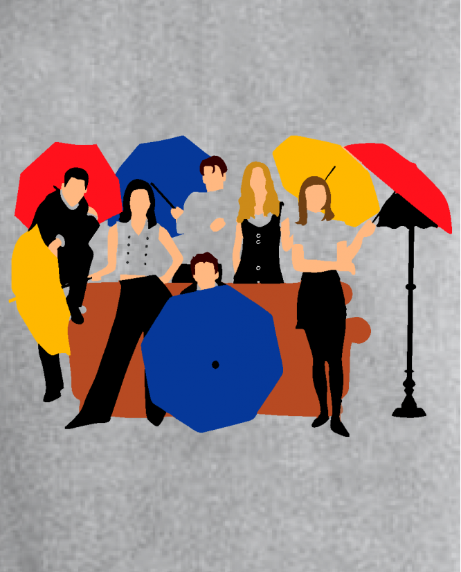 Džemperis Friends umbrella